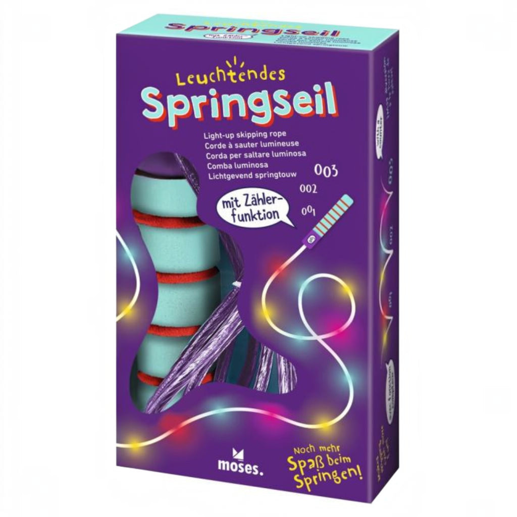 Leuchtendes Springseil