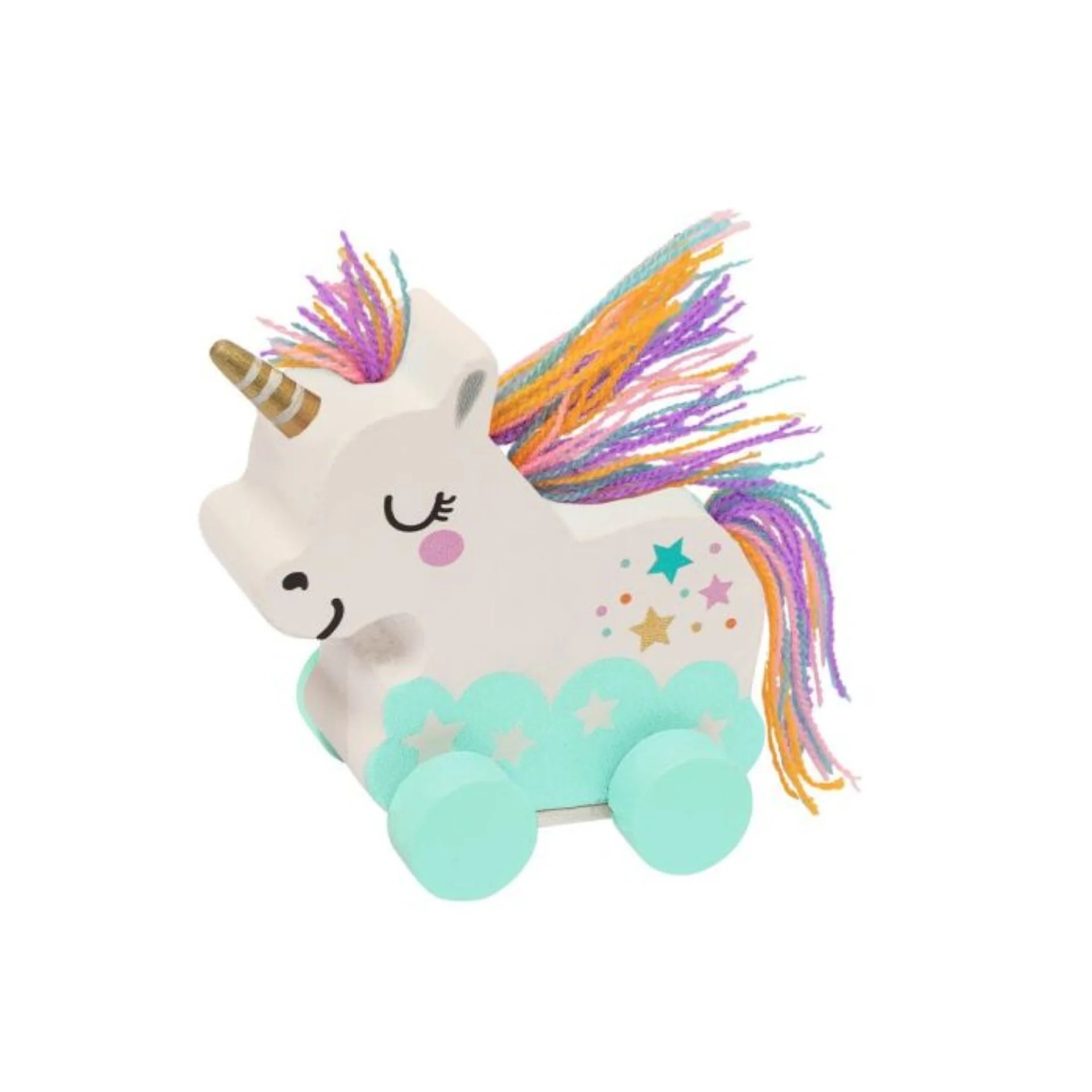 Einhorn mit Rückziehmotor