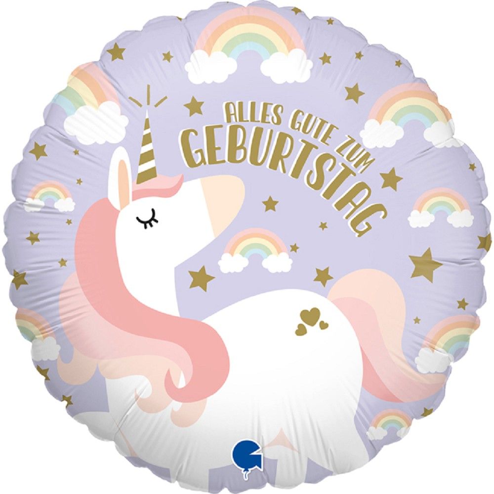 Alles Gute zum Geburtstag Einhorn