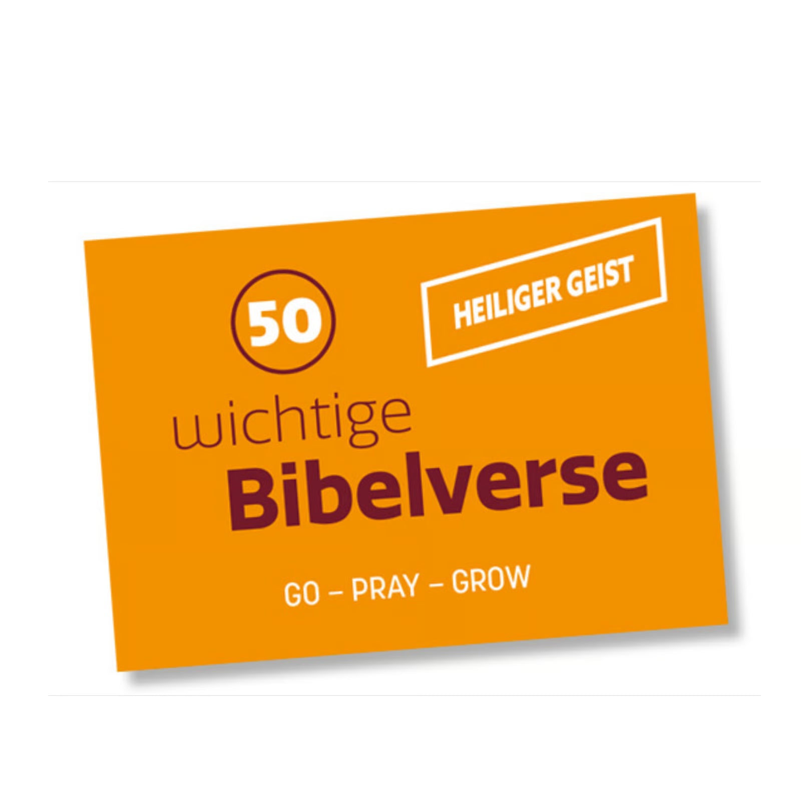 50 wichtige Bibelverse Heiliger Geist