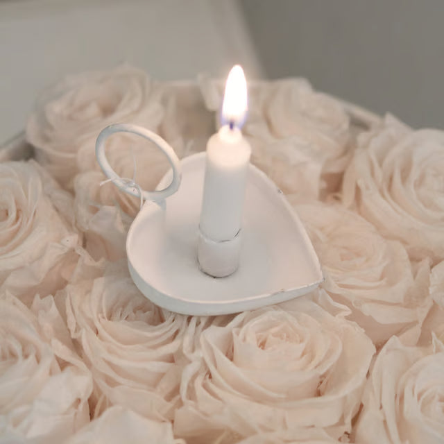Kerzenhalter Herzform