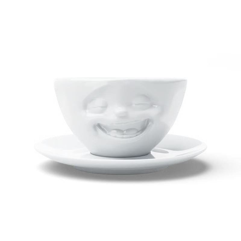 Tasse Lachend