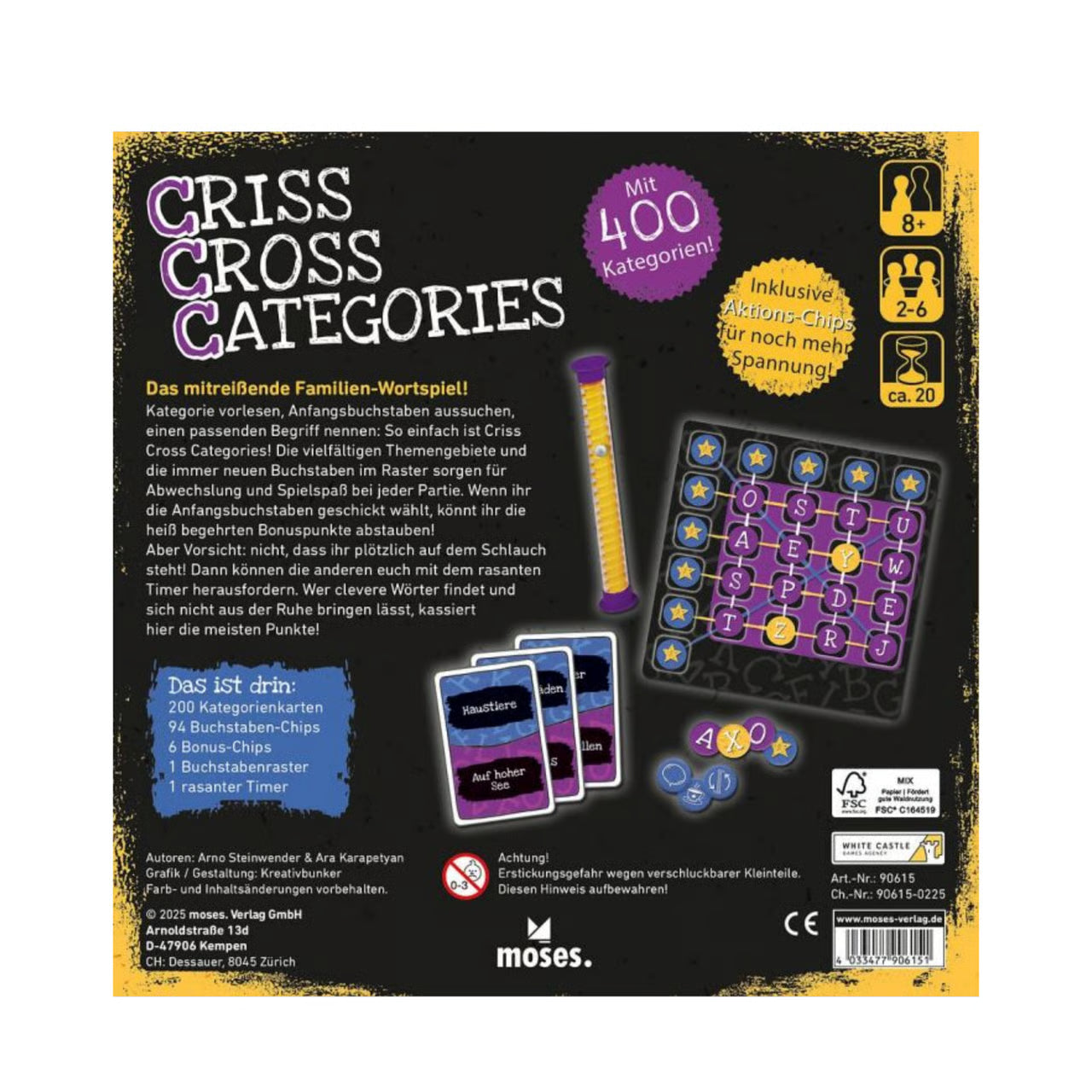 Criss Cross Categories