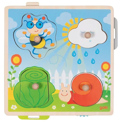 Hintergrundpuzzlebild Im Garten