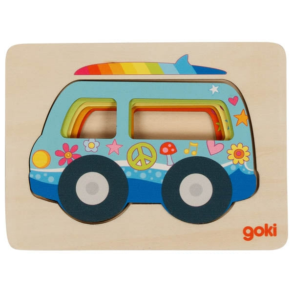 Schichtenpuzzle Van