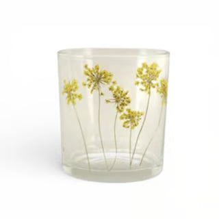 Windlicht Trockenblume