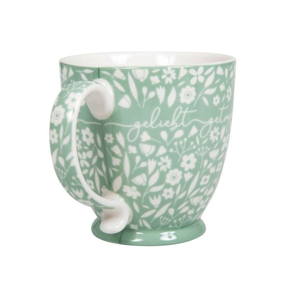 Tasse Geliebt Getragen Gesegnet