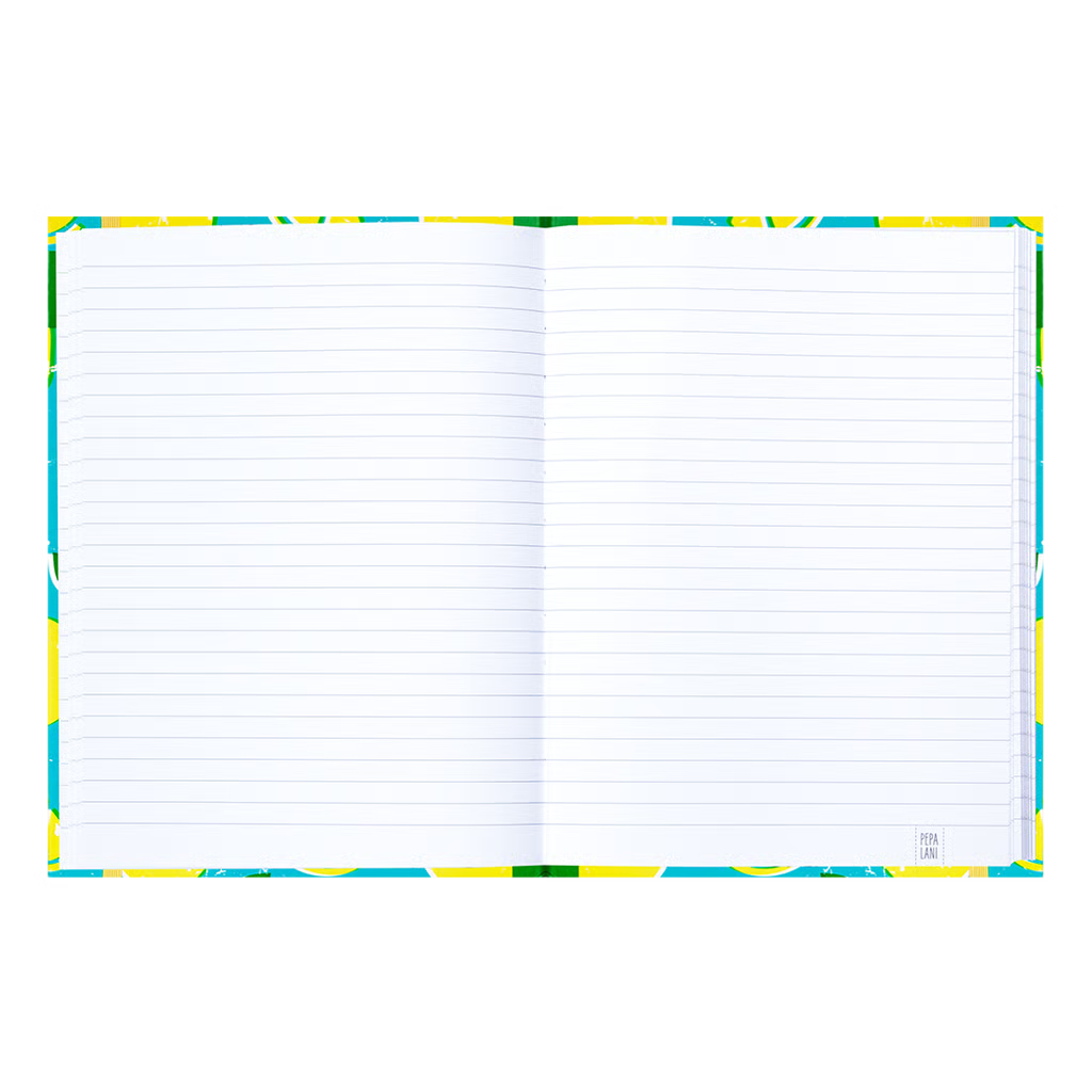 Notizbuch Zitrone