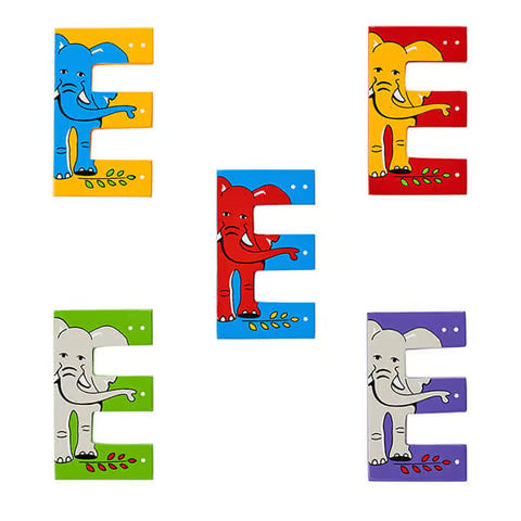 Holzbuchstaben Alphabet