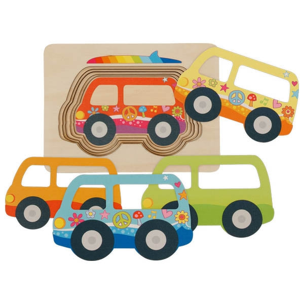 Schichtenpuzzle Van