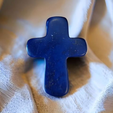 Handschmeichlerkreuz Blau