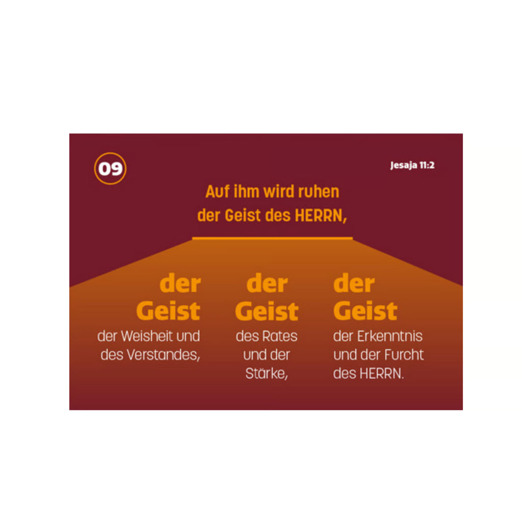 50 wichtige Bibelverse Heiliger Geist