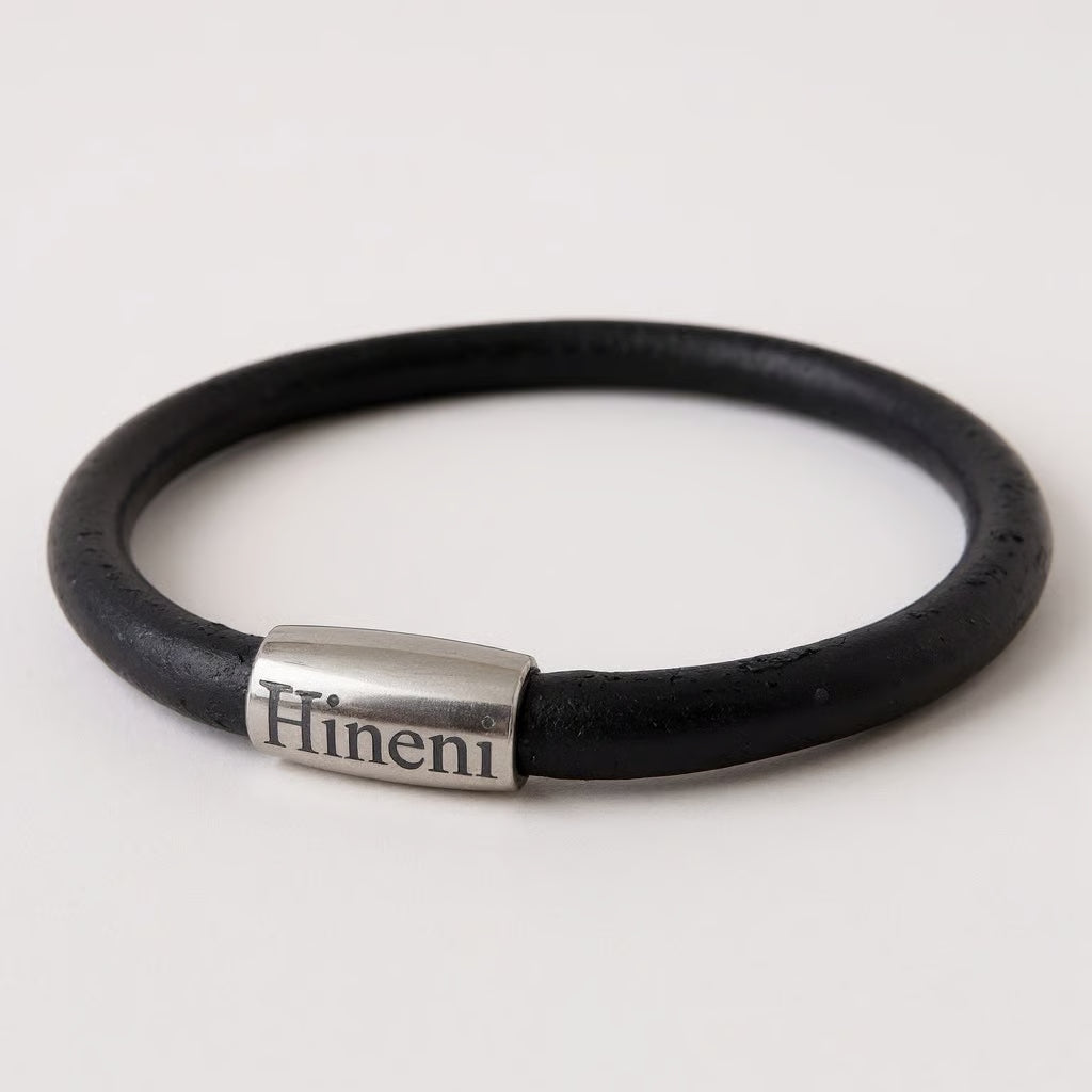 Lederarmband "Hineni"