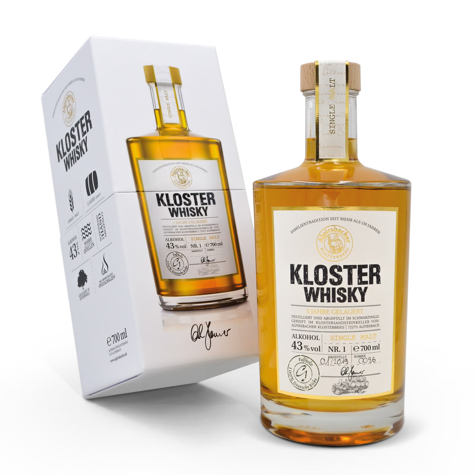 Kloster Whisky 0,7l