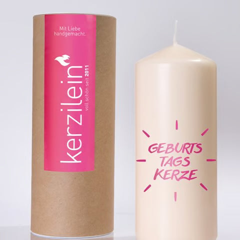 Geburtstagskerze