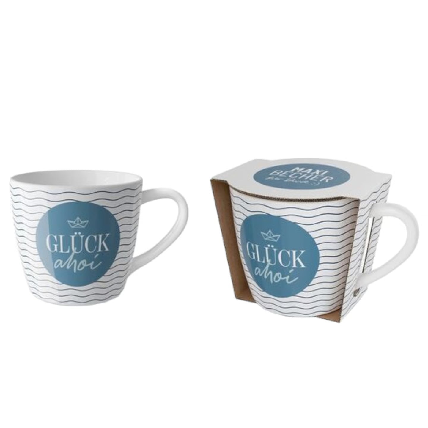Maxi Becher Glück ahoi