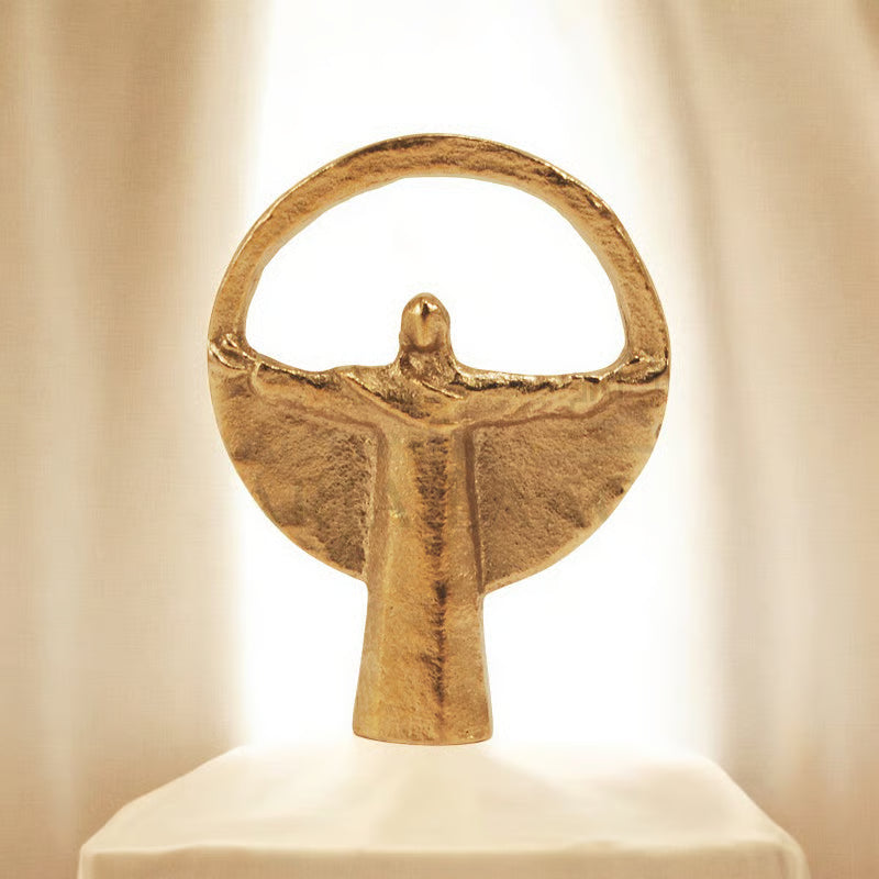 Bronzestehfigur "Christus von Rio"