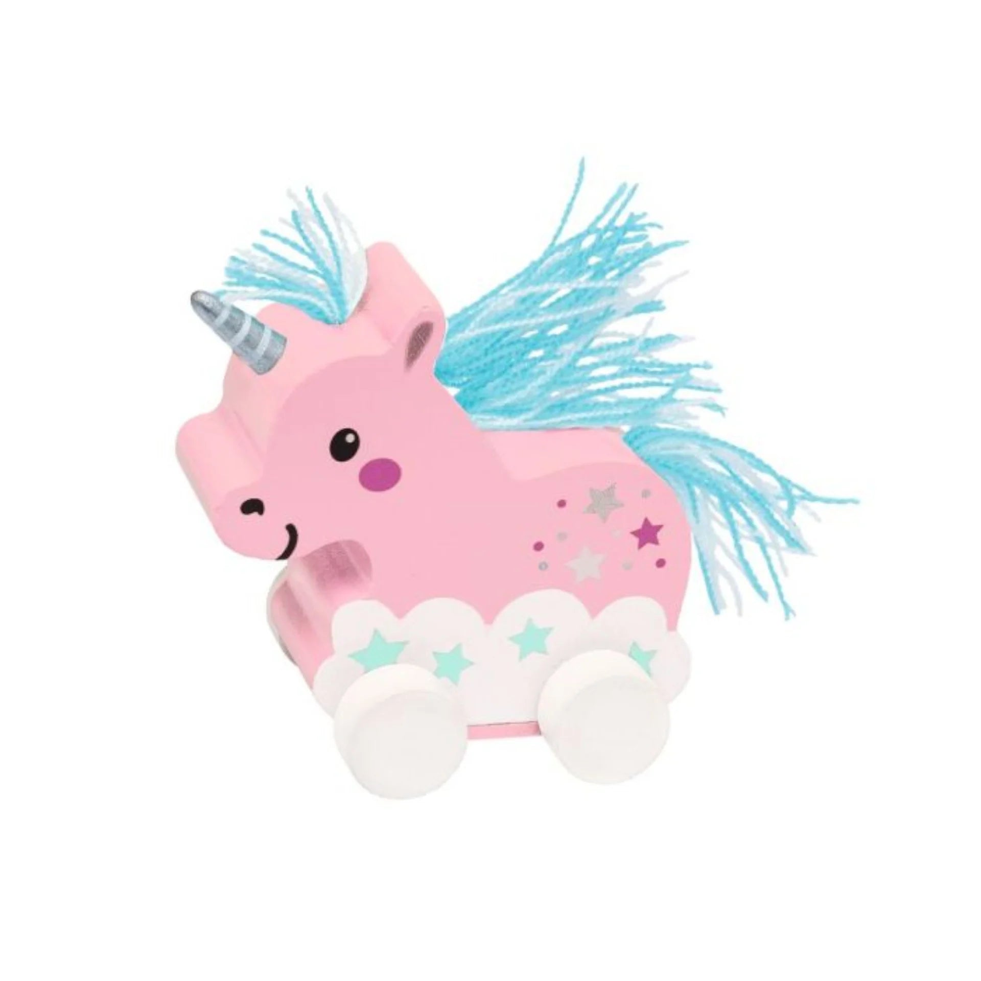 Einhorn mit Rückziehmotor