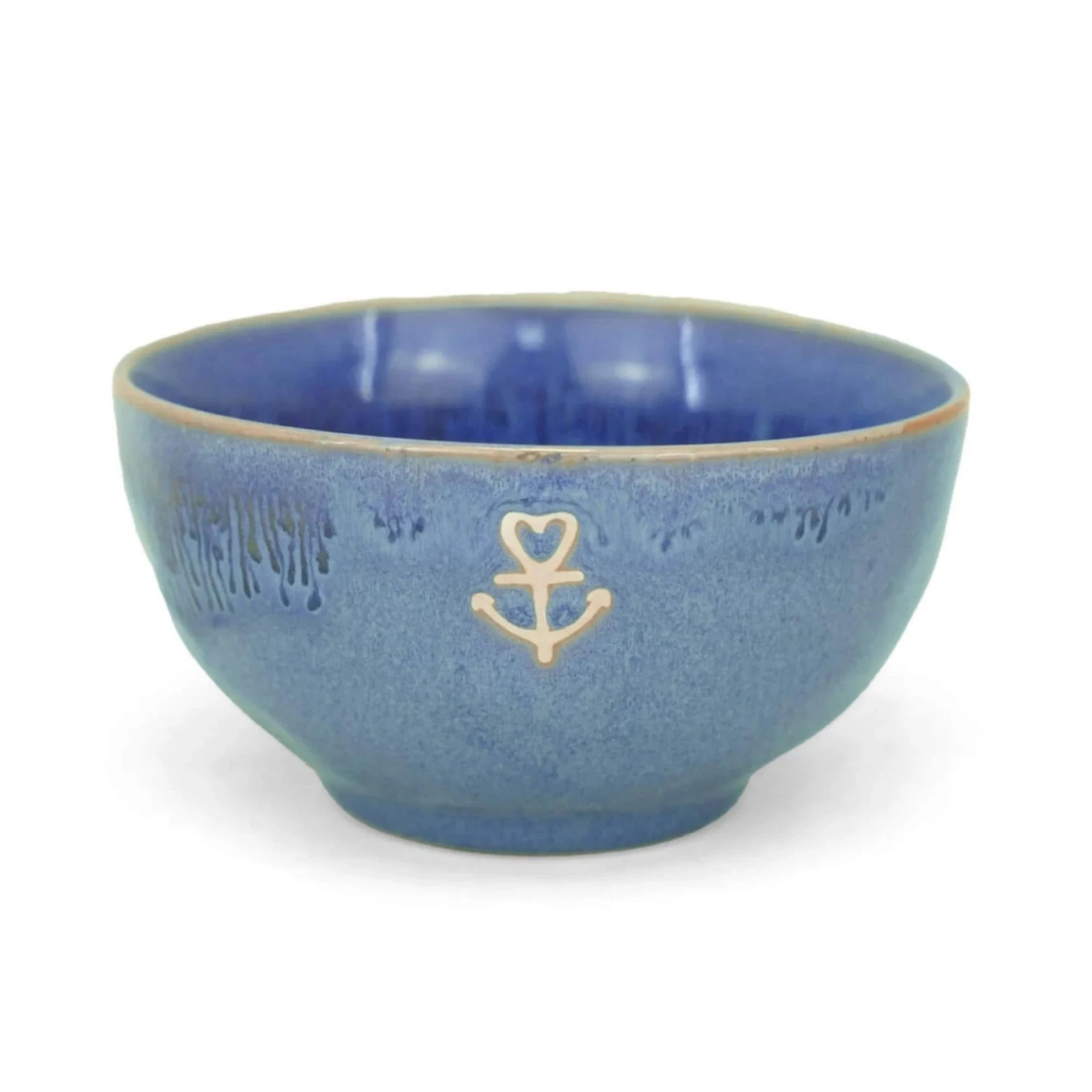 Stoneware Schale Anker