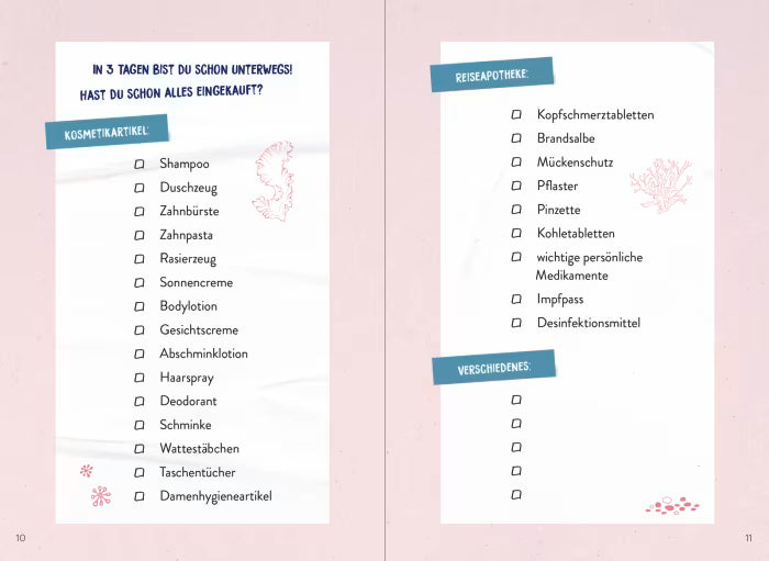 Reisetagebuch Meer
