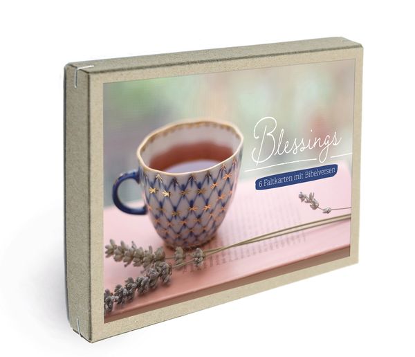 Blessings 6 Faltkarten mit Bibelversen