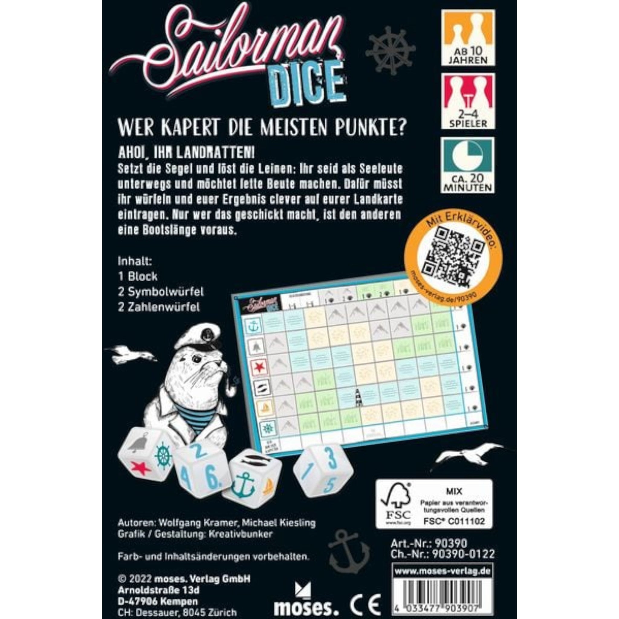Sailorman Dice