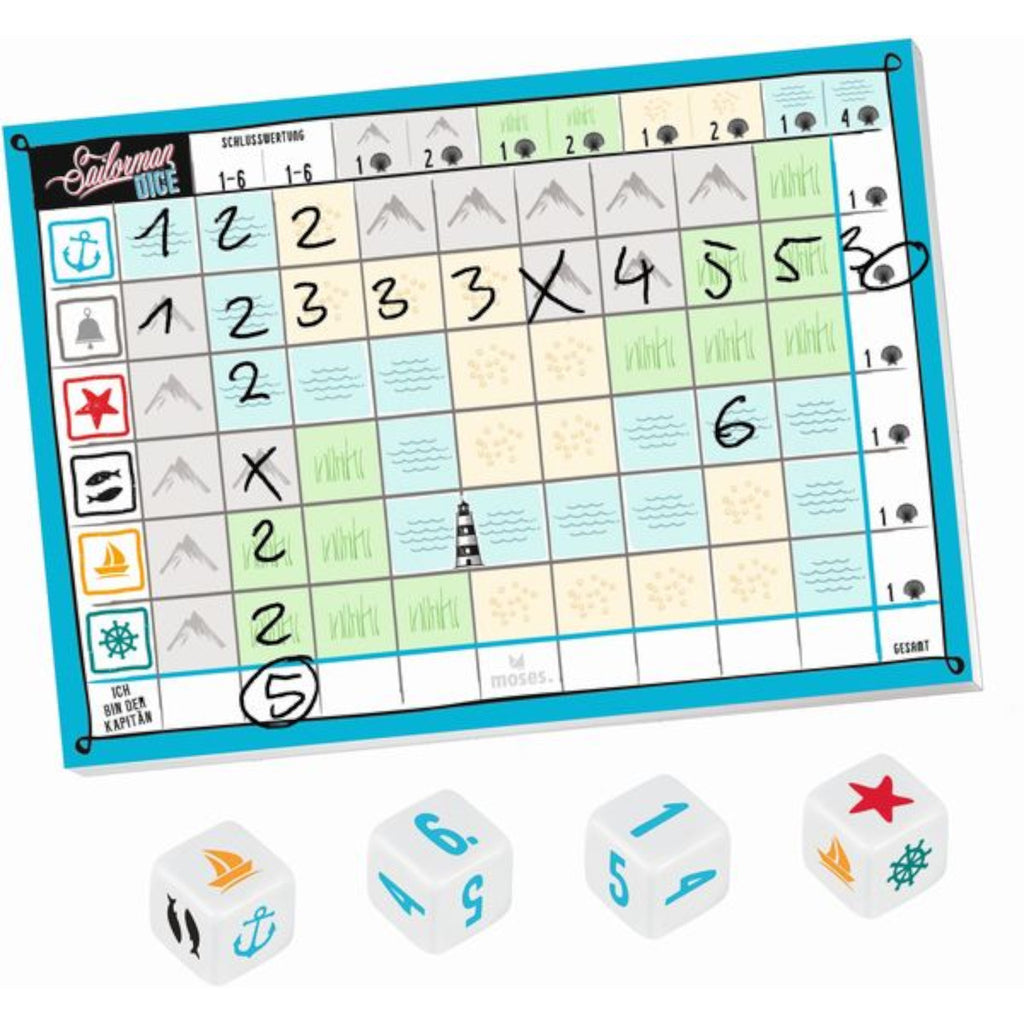 Sailorman Dice