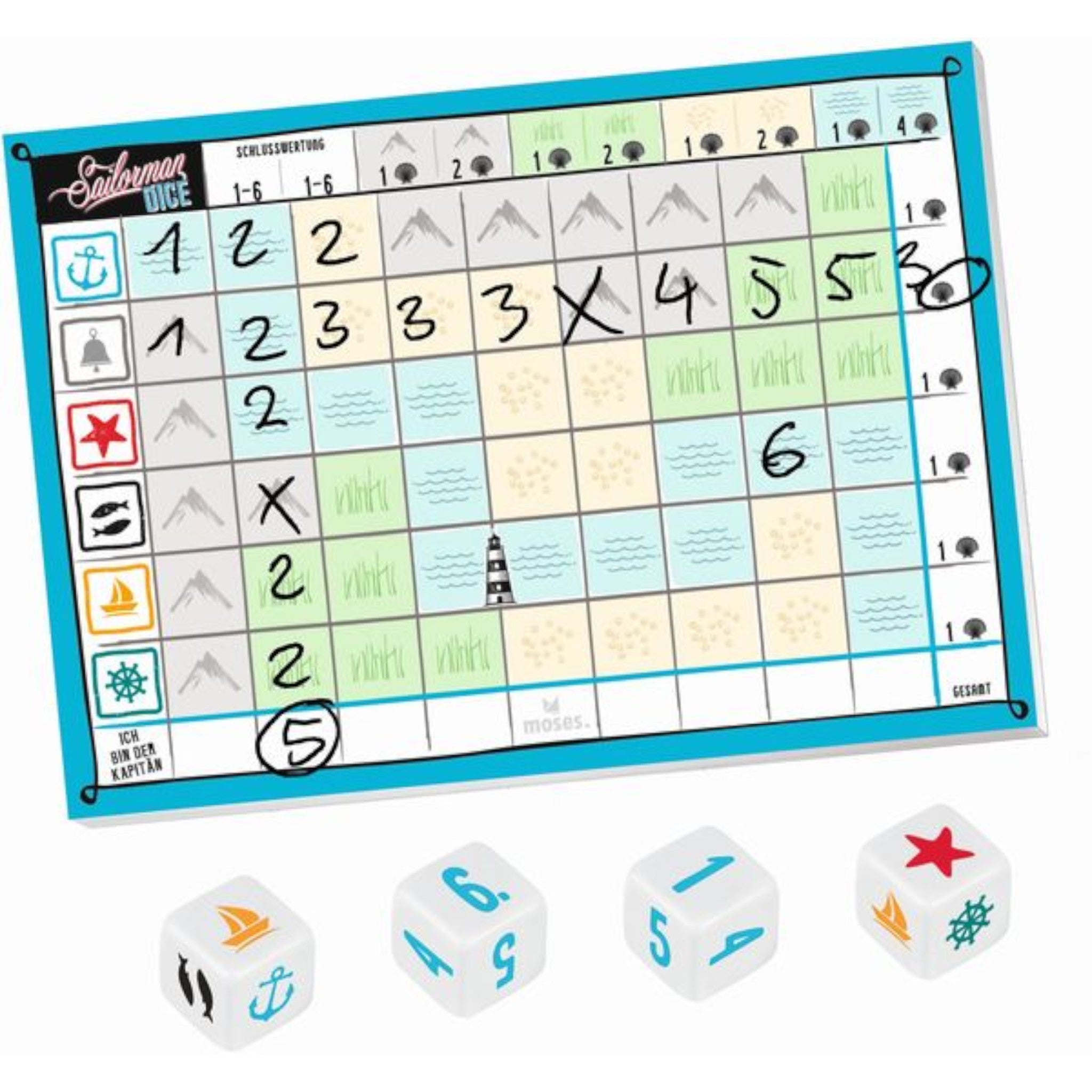 Sailorman Dice