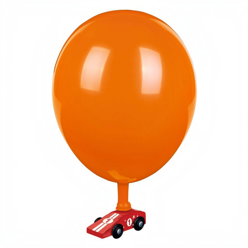Luftballon-Auto
