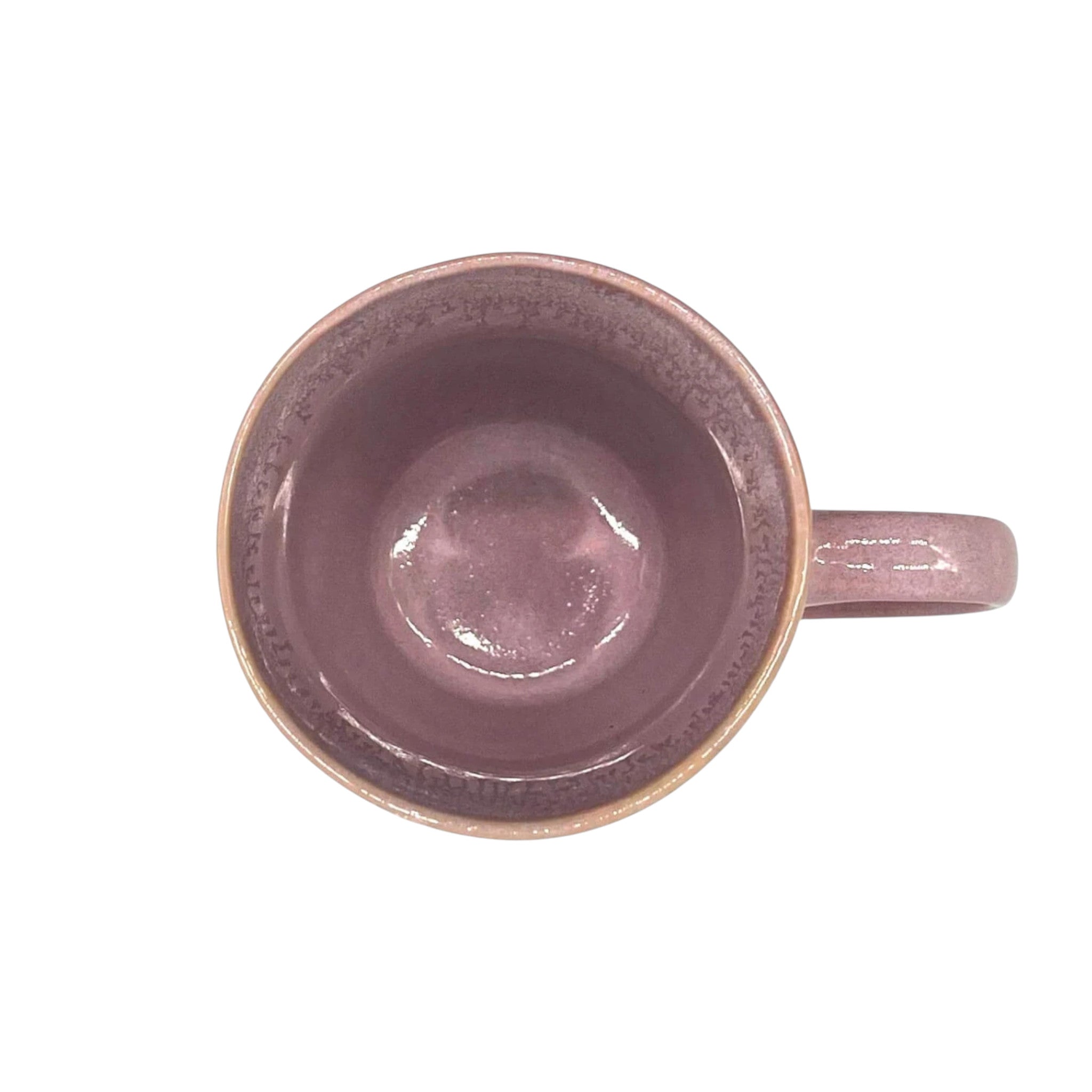 Stoneware Becher Rosa