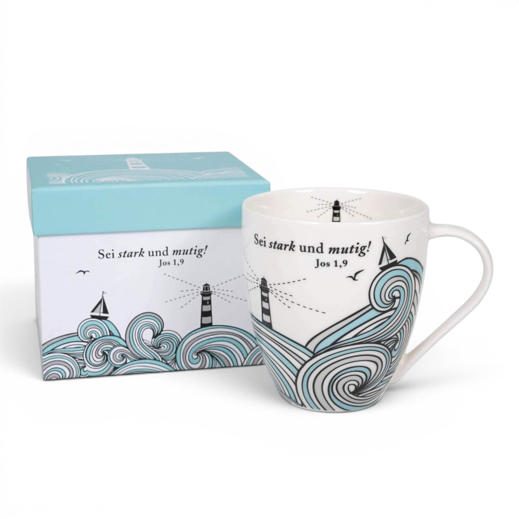Tasse Sei stark und mutig